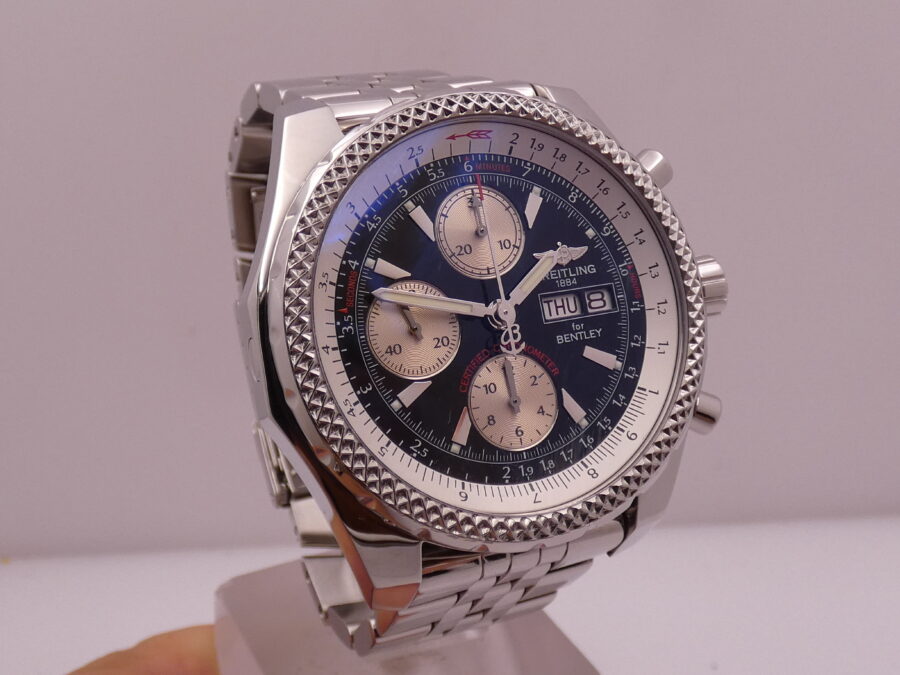 Cronografo Breitling Bentley GT Day-Date A13362 BOX&PAPERS Anno 2005 TOP CONDITION Special Edition - immagine 9