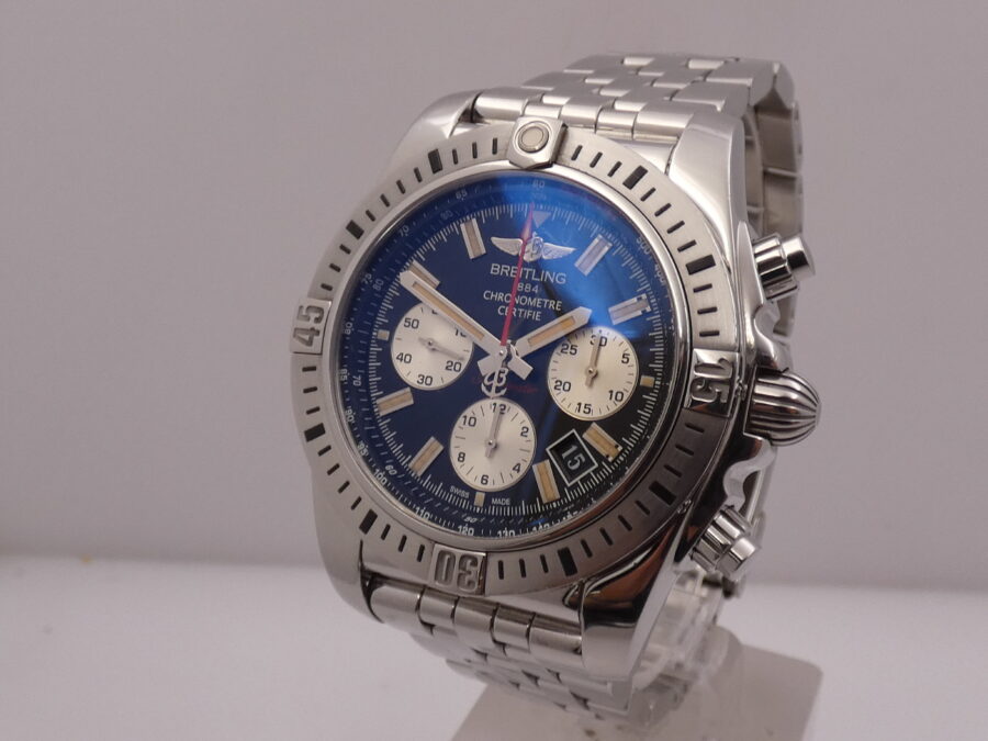 Breitling Chronomat Chronograph 44 Airborne AB0115 With PAPERS Automatic Top Condition YEAR 2015 With Bracelet Edition Speciale 30° Anniversaire Chronometre Certifie - immagine 9