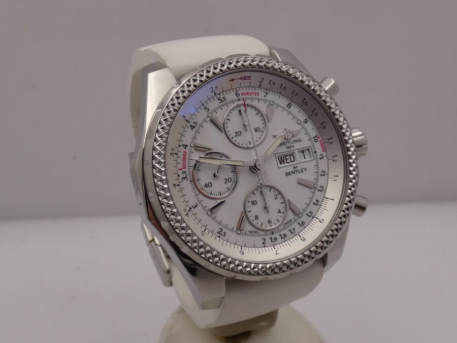Cronografo Breitling Bentley GT Day-Date A13362 WITH PAPERS Anno 2014 TOP CONDITION Special Edition - immagine 9