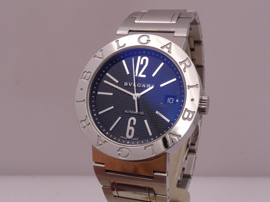 Bulgari Bulgari BB 38 SS Honeycomb Dial Automatic TOP CONDITION Acciaio Braccialato ANNI '2000s - immagine 9