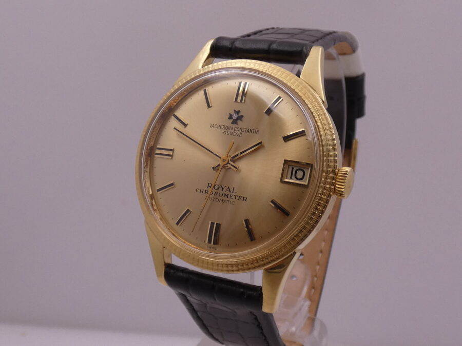 Vacheron Constantin Extremely Rare Chronometer Royal 6734 Automatic Oro Massiccio 18Kt Anni '60 - immagine 9