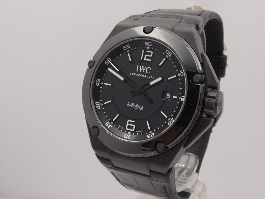 IWC Ingenieur AMG Black Series Ceramic IW3225 46mm WITH PAPERS Anno 2017 Automatic Date - immagine 9