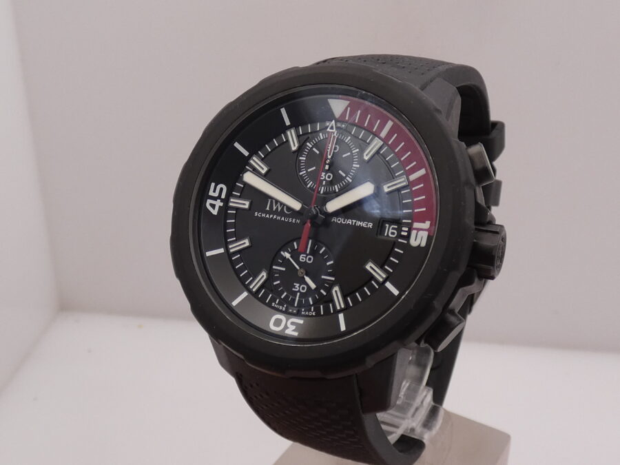 Cronografo IWC Aquatimer Galapagos Islands 45mm WITH PAPERS Anno 2017 Automatico Edition La Cumbre Vulcano IW379505 - immagine 9