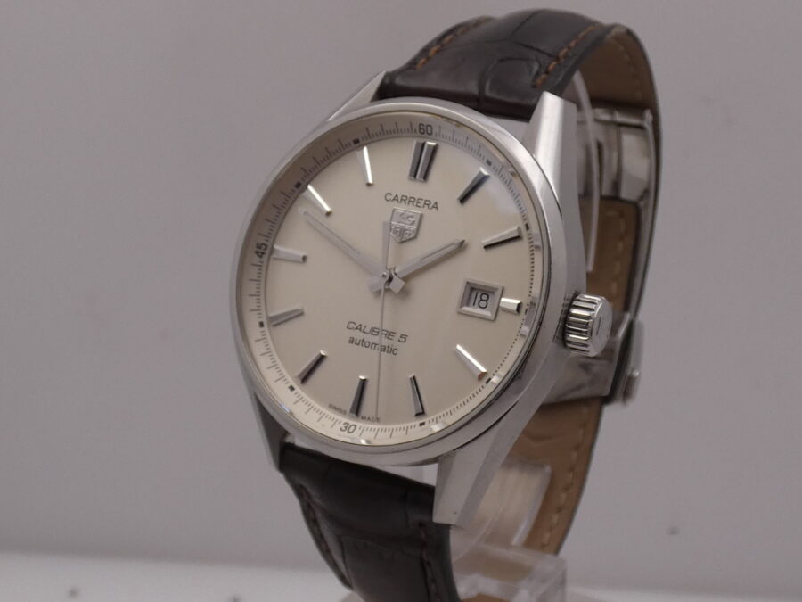 TAG Heuer Carrera Calibre 5 WAR211B ANNI 2000's Automatico Acciaio - immagine 10