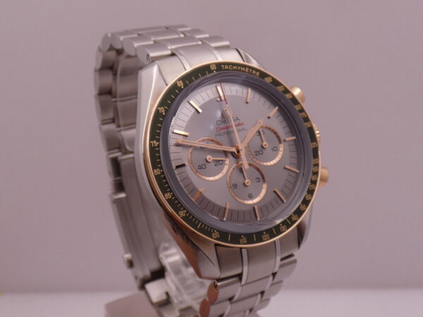 Cronografo Omega Speedmaster Tokyo 2020 LIKE NEW Oro Sedna 18Kt & Acciaio GREEN BEZEL With BOX Olympic Collection Edizione Limitata 2020pz