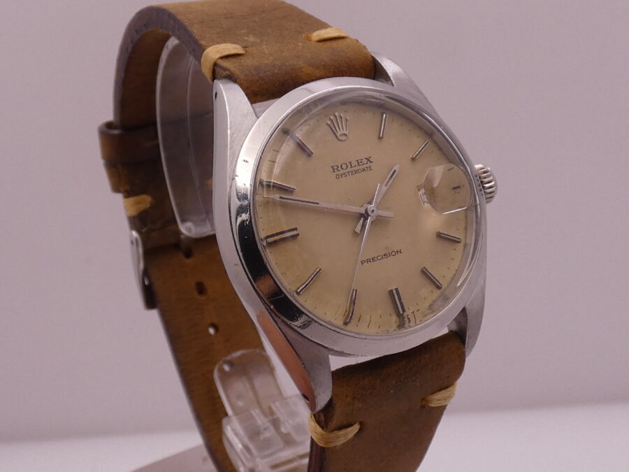 Rolex Oysterdate Precision 6694 Anno 1971 Original Dial Manuale Cal. 1225 Vintage - immagine 11