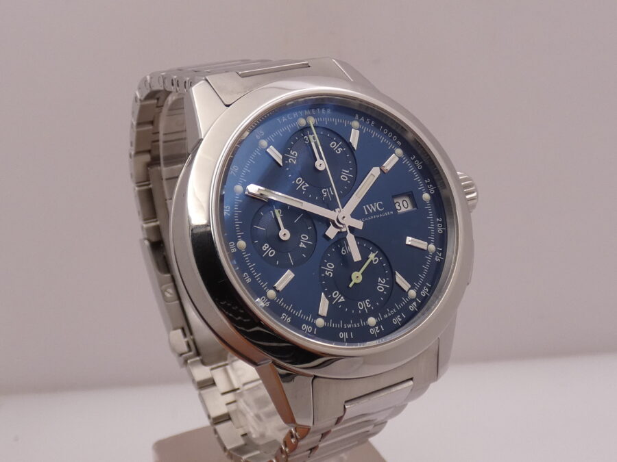 Cronografo IWC Ingenieur IW380802 With PAPERS Anno 2019 Blue Dial Automatic TOP CONDITION Acciaio - immagine 10