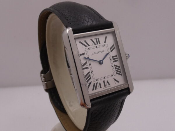 Cartier Tank Solo 3169 With PAPERS Anno 2017 TOP CONDITION Acciaio