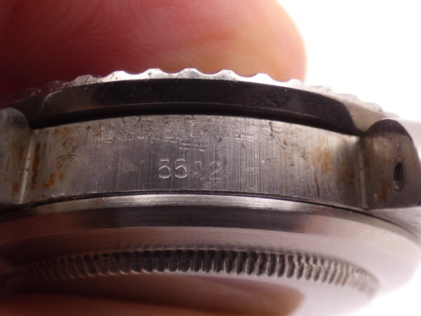 Rolex Submariner No Date 5512 GILT DIAL Anno 1961 MINUTERIA CHIUSA Automatico Acciaio