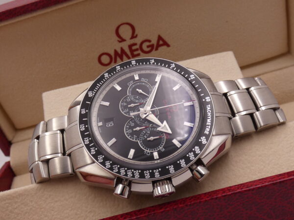 Cronografo Omega Speedmaster Broad Arrow Co-Axial Olympic Collection ANNO 2008 Top Condition Automatico Braccialato Acciaio