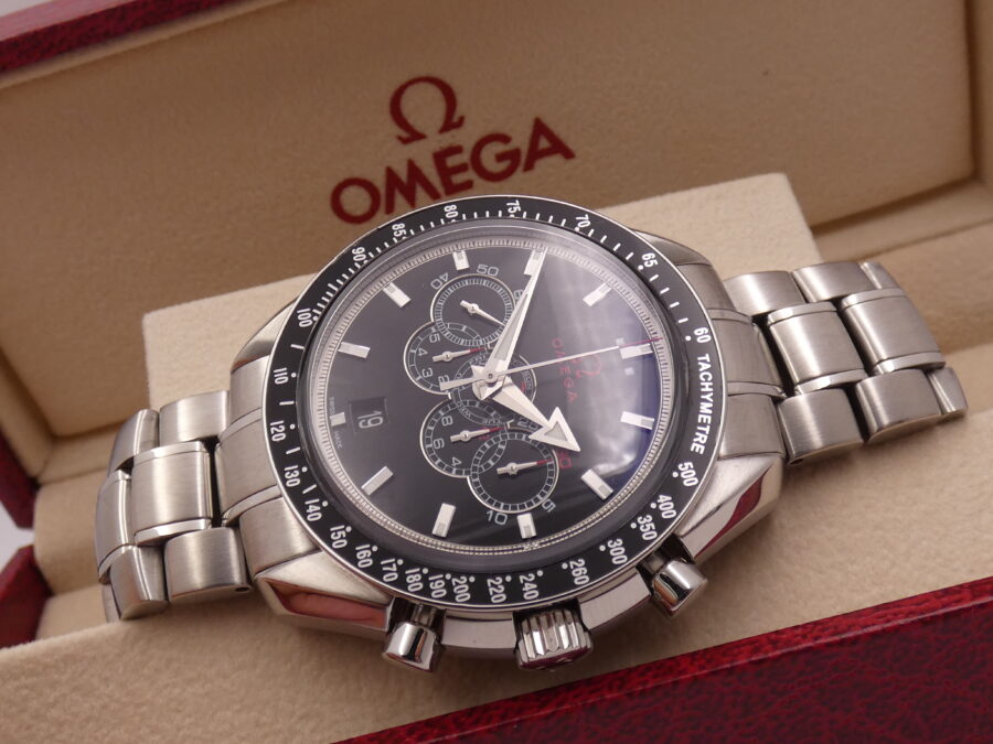 Cronografo Omega Speedmaster Broad Arrow Co-Axial Olympic Collection ANNO 2008 Top Condition Automatico Braccialato Acciaio - immagine 11