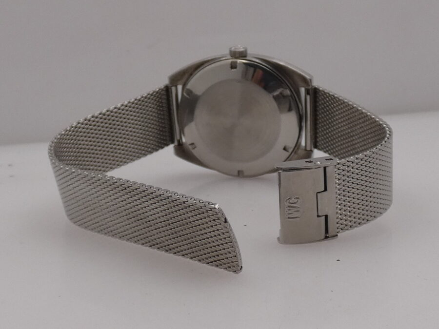 IWC Classic Vintage Cushion 8541B Automatic Date 1872 ANNI '70s Acciaio - immagine 10