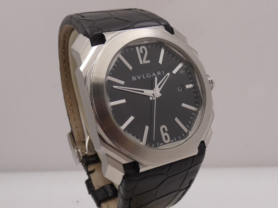 Bulgari Octo BGO 41 S Automatic 41mm Black Dial TOP CONDITION Acciaio - immagine 10