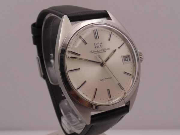 IWC Schaffausen 9162 Electronic Tuning Fork Diapason By Bulova Acciaio Anni 70's Vintage