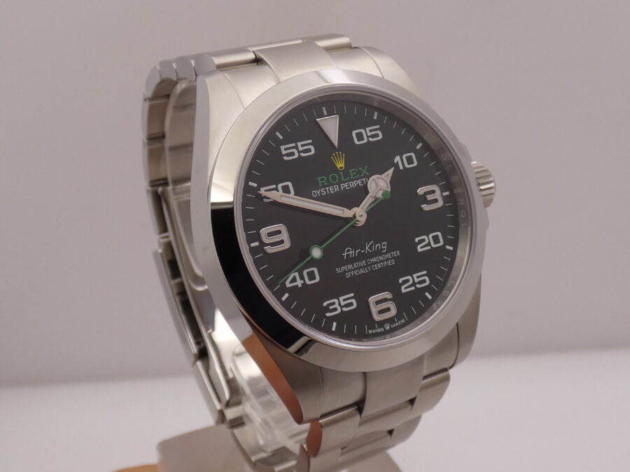 Rolex Air King 126900 40mm NEW BOX&PAPERS Aprile 2023 Automatico Acciaio MAI INDOSSATO - immagine 10
