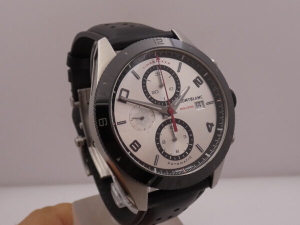 Cronografo Montblanc Timewalker 116100 43mm Lunetta Ceramica Automatico Acciaio