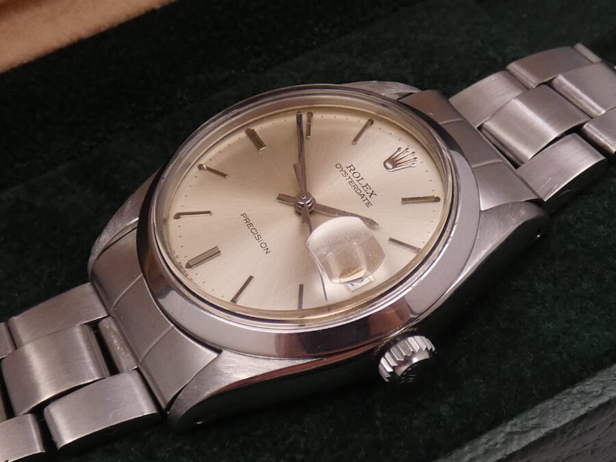 Rolex Oysterdate Precision 6694 Anno 1976 Carica Manuale Cal.1225 Vintage Braccialato - immagine 10