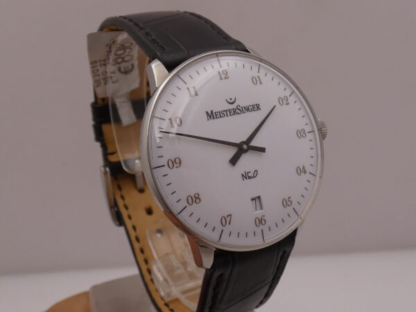 Meistersinger Neo 2Z NEW BOX&PAPERS Automatico Acciaio MAI INDOSSATO Ref. NE201G