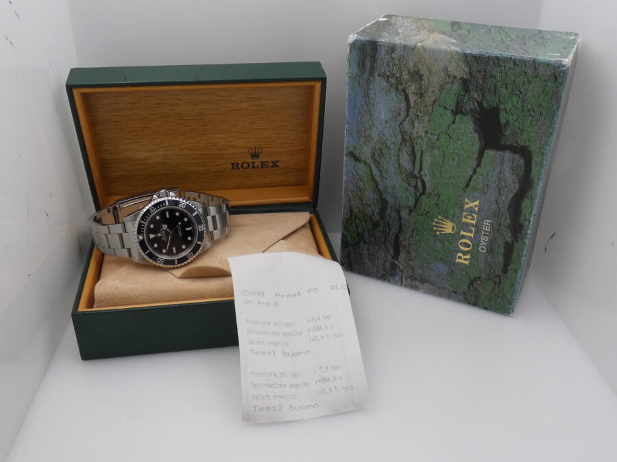 Rolex Submariner No Date 14060 WITH BOX Anno 1999 Automatico Acciaio - immagine 10