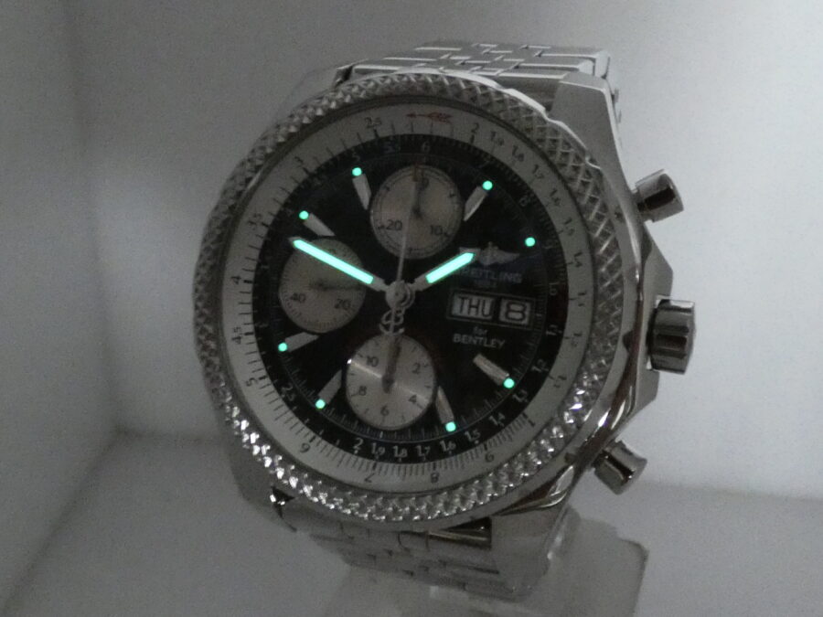Cronografo Breitling Bentley GT Day-Date A13362 BOX&PAPERS Anno 2005 TOP CONDITION Special Edition - immagine 10