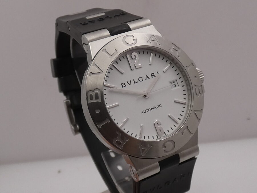 Bulgari Diagono LCV 38 S 38mm Automatico Acciaio Anni 2000 - immagine 10