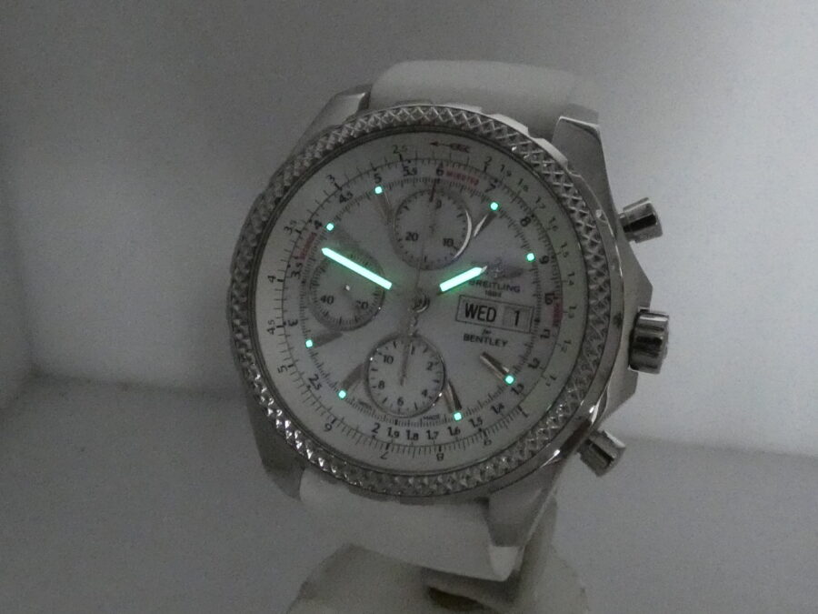 Cronografo Breitling Bentley GT Day-Date A13362 WITH PAPERS Anno 2014 TOP CONDITION Special Edition - immagine 10