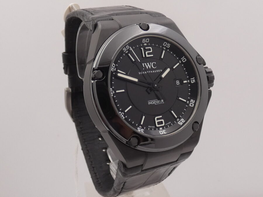IWC Ingenieur AMG Black Series Ceramic IW3225 46mm WITH PAPERS Anno 2017 Automatic Date - immagine 10