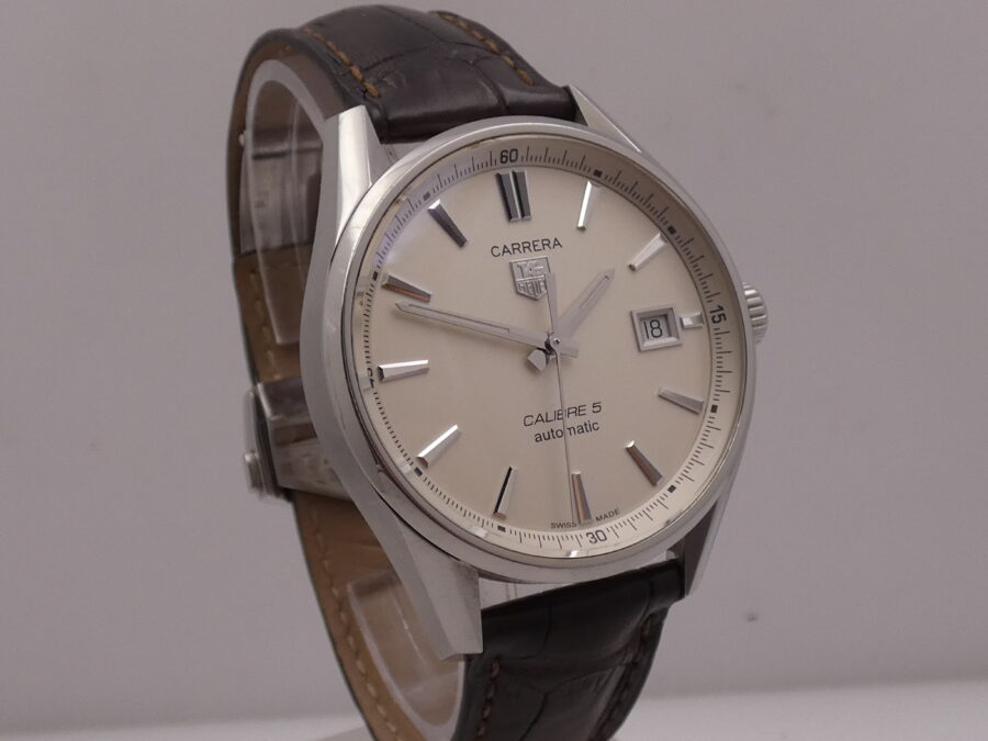 TAG Heuer Carrera Calibre 5 WAR211B ANNI 2000's Automatico Acciaio - immagine 11