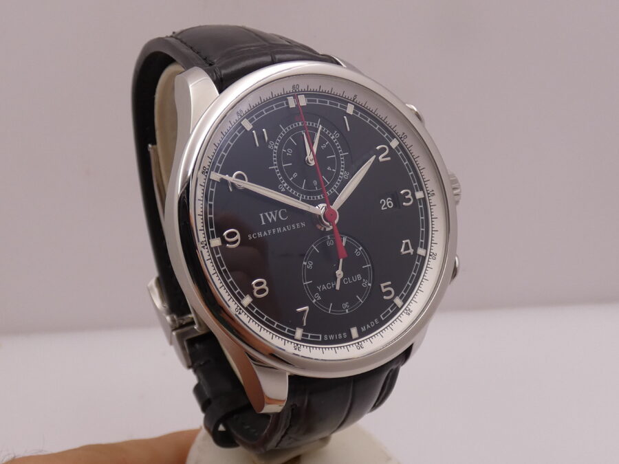 Cronografo IWC Portuguese Yacht Club LIKE NEW WITH PAPERS ANNO 2014 Automatico Acciaio IW3902 - immagine 10