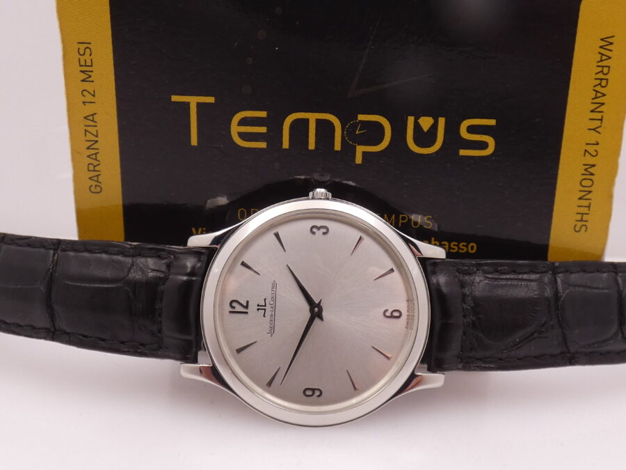 Jaeger-LeCoultre Master Control Ultra Thin 34mm 145.8.79.S Anni 2000's Manuale Acciaio Q1458504 - immagine 2