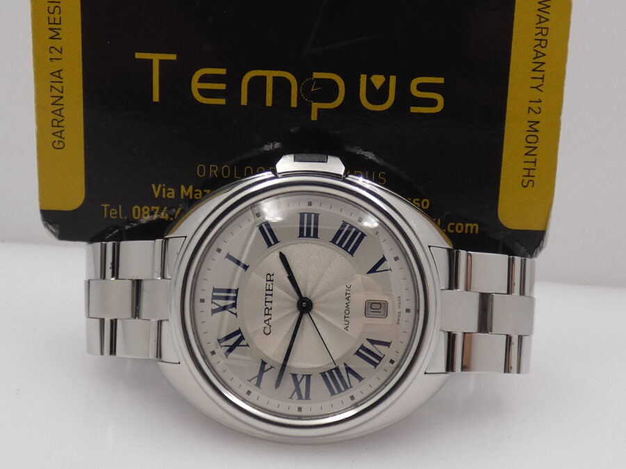 Cartier Clé de Cartier 40 mm WSCL0018 - 3850 Automatico Acciaio Braccialato - immagine 2