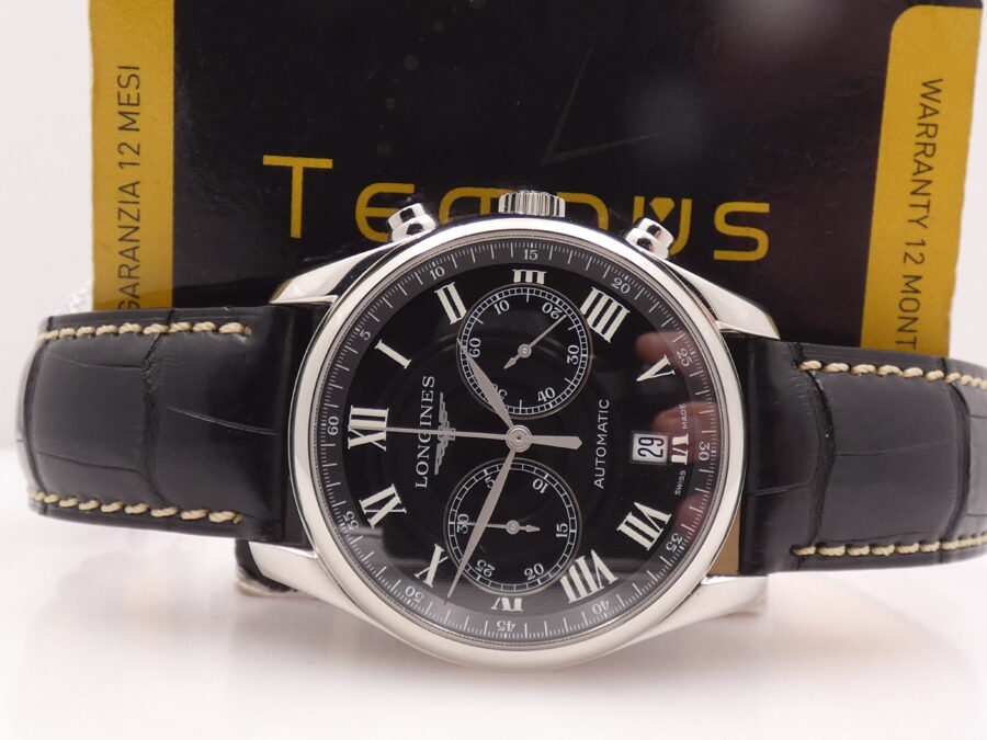 Cronografo Longines Master Collection NEW BOX PAPERS & TAG PRICE L2.629.4 Anno 2025 MAI INDOSSATO - immagine 2