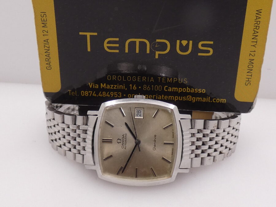 Omega Genève Automatic Date 162.0052 Anno 1973 Acciaio Calibro Omega 1020 Vintage - immagine 2