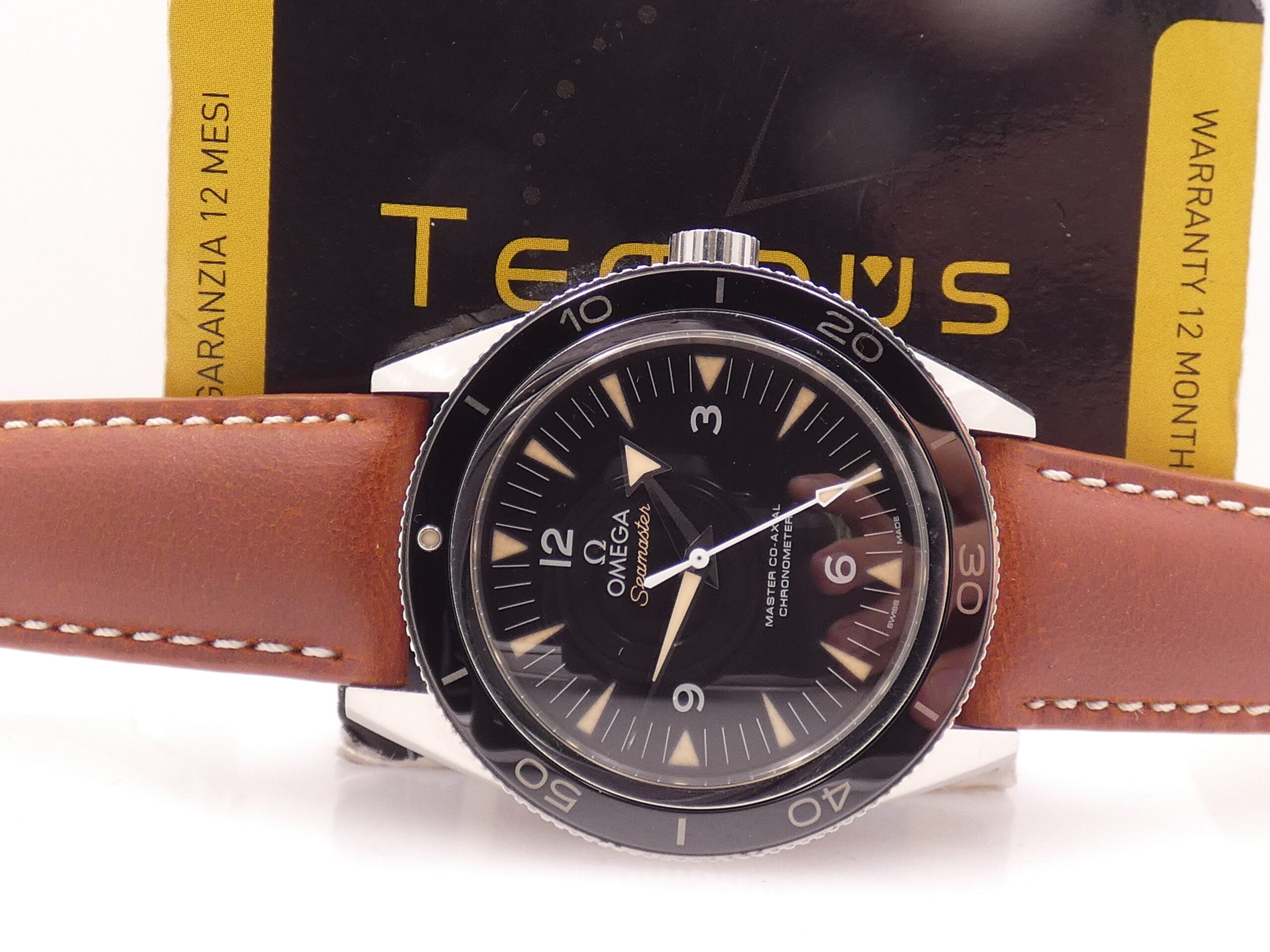Omega Seamaster 300 Master Co-Axial Chronometer GHIERA CERAMICA Automatico Acciaio - immagine 2