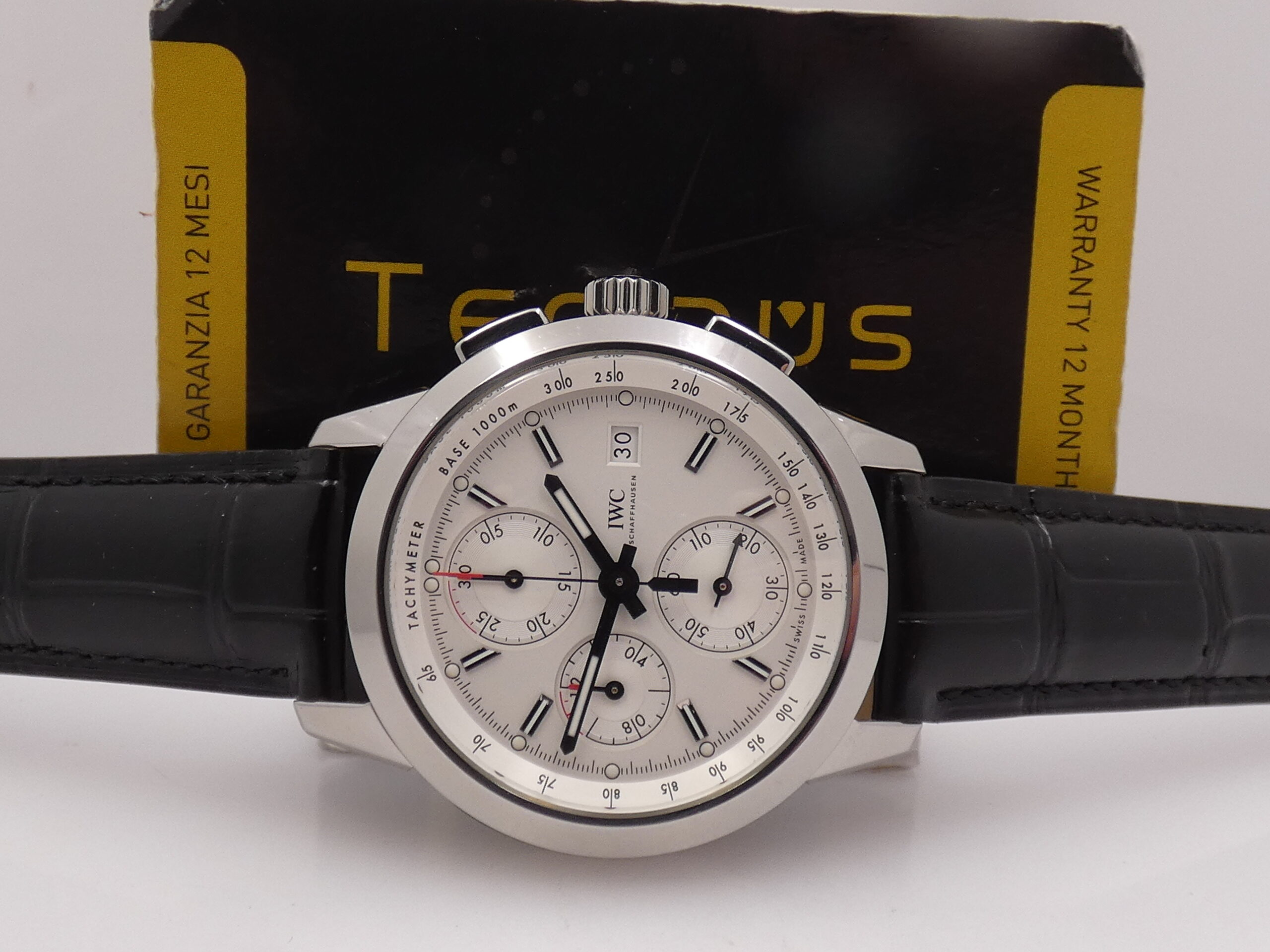 Cronografo IWC Ingenieur IW3807 EDIZIONE "W 125" BOX&PAPERS Anno 2018 Automatico Titanio Edizione Speciale 750 pz - immagine 2