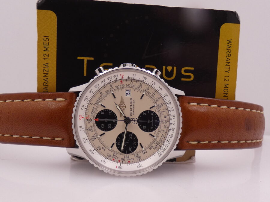 Cronografo Breitling Navitimer Heritage A13324 BOX&PAPERS Anno 2014 Automatico TOP Condition Acciaio Ref. A1332412/G796 - immagine 2