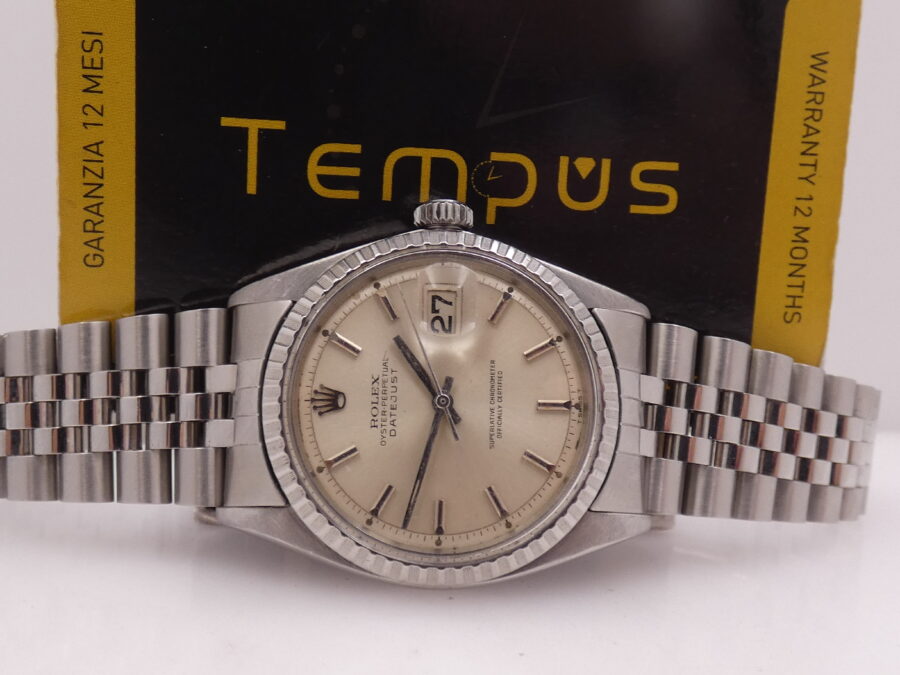 Rolex Datejust 36 Jubilee 1603 Anno 1966 Automatico JUST SERVICED Acciaio Braccialato - immagine 2