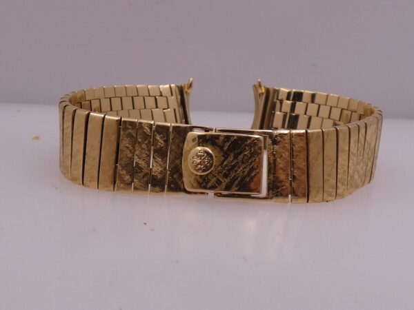 Patek Philippe Bracciale Corteccia Oro Massiccio 18Kt For Caltrava Vintage 16mm