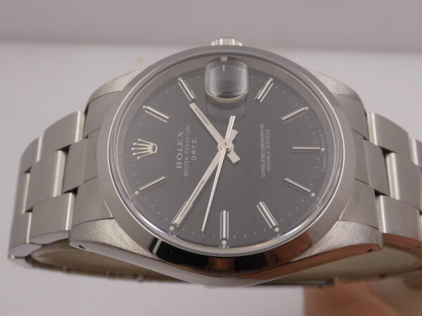 Rolex Oyster Perpetual Date 15200 Black Dial Automatico ANNO 1991 Oyster Bracelet Acciaio