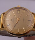 Omega Genève From 1972 Automatic Date 18Kt G.F. TOP CONDITION Ref. 166.763 Braccialato
