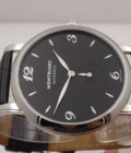 Montblanc Star Classique Petite Seconde NEW BOX&PAPERS STICKERS Automatico ANNO 2025 Acciaio Ref. 7211 MAI INDOSSATO