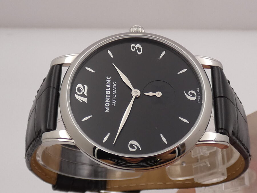 Montblanc Star Classique Petite Seconde NEW BOX&PAPERS STICKERS Automatico ANNO 2025 Acciaio Ref. 7211 MAI INDOSSATO
