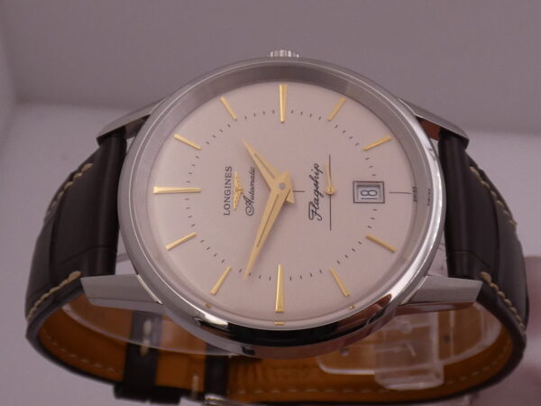 Longines Flagship Heritage L4.795.4 NEW BOX PAPERS & TAG PRICE Automatico Anno 2025 Mai Indossato