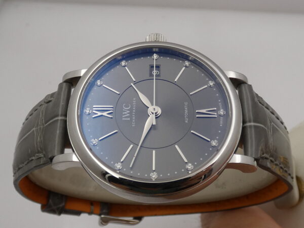 IWC Portofino Automatic LIKE NEW 37mm DIAMOND DIAL BOX&PAPERS Anno 2017 IW458102 Acciaio