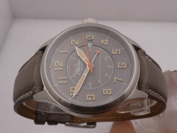 Perseo Tre Stelle Battaglia Di Quota 1050 GMT LIKE NEW BOX&PAPERS Automatic Date Acciaio 9 MAGGIO 1917 EDIZIONE LIMITATA 50PC