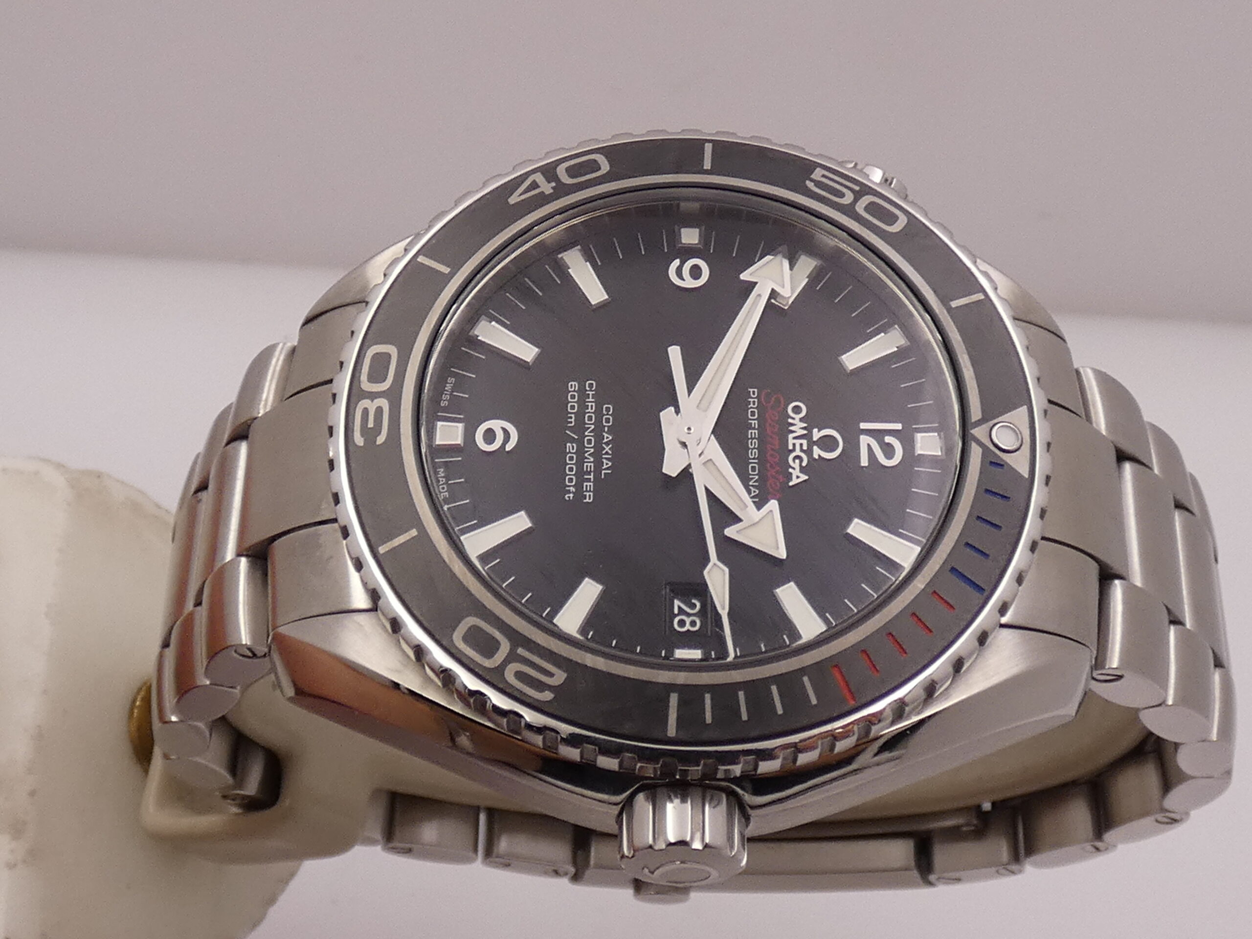 Omega Seamaster Planet Ocean "Sochi 2014" 600m With PAPERS Co-Axial Automatico Chronometer Acciaio 45,5mm EDIZIONE LIMITATA 2014 pcs