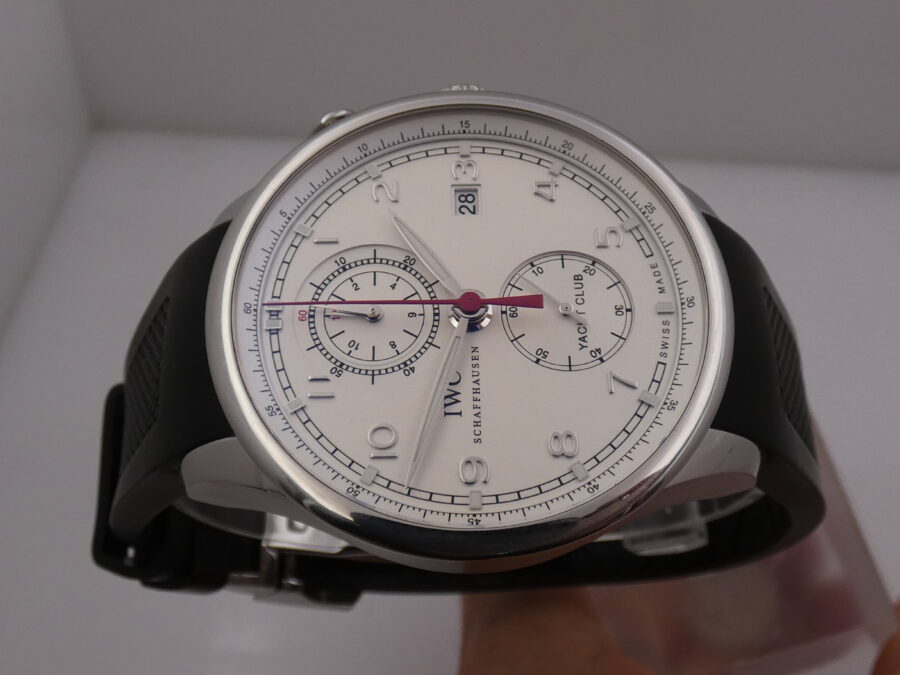 Cronografo IWC Portuguese Yacht Club 45mm IW390206 BOX&PAPERS Automatico Anno 2015 Acciaio
