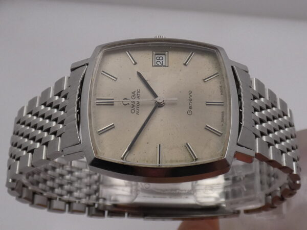 Omega Genève Automatic Date 162.0052 Anno 1973 Acciaio Calibro Omega 1020 Vintage