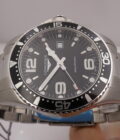Longines HydroConquest 44mm NEW BOX PAPERS & TAG PRICE Lunetta Black Ceramic L3.840.4 Automatico Acciaio