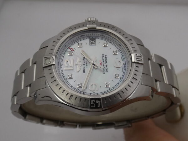 Breitling Colt Lady 33mm MOP & DIAMONDS DIAL FULL SET Anno 2017 BRACCIALATO Ref. A77388